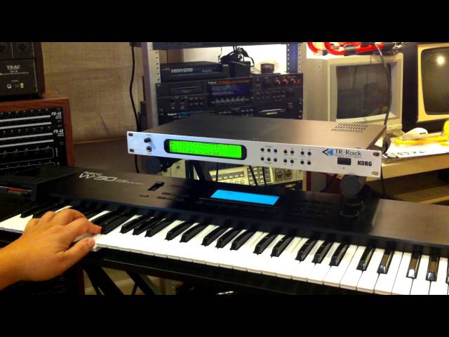 Korg TR-Rack demo