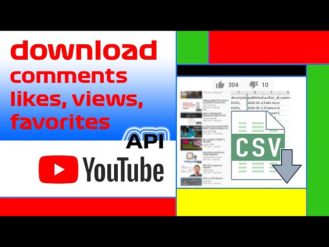 How to use an API with Python | Use YouTube Data API to get channel statistics and metadata