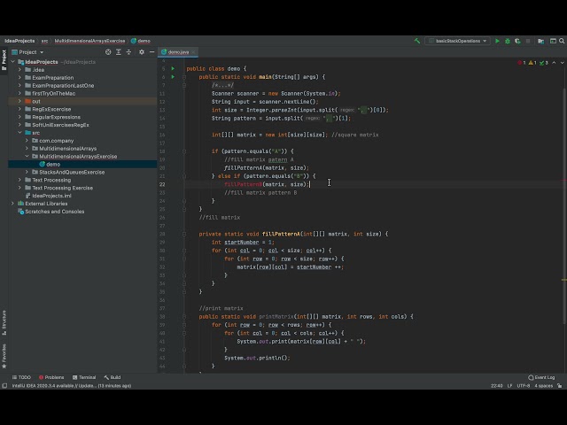 Multidimensional Arrays Full Video | Java Advanced