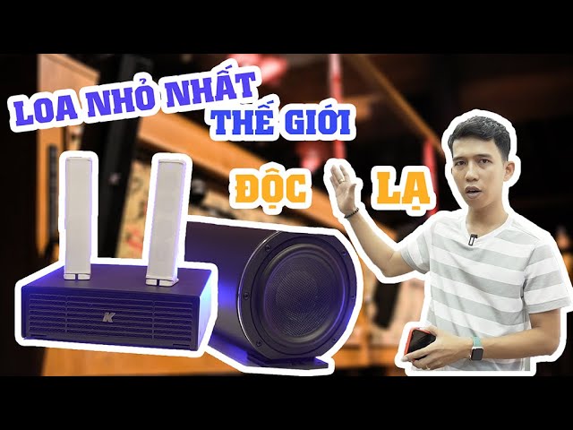 "Siêu Loa" Nhỏ Nhất Thế Giới | K-ARRAY Azimut Series | Made in italy | Độc Lạ Mang Tầm Đẳng Cấp 2021