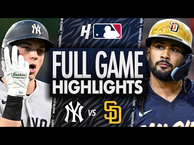 New York Yankees vs. San Diego Padres - RESUMEN COMPLETO DEL PARTIDO 🔥 4 de septiembre de 2026 Te...