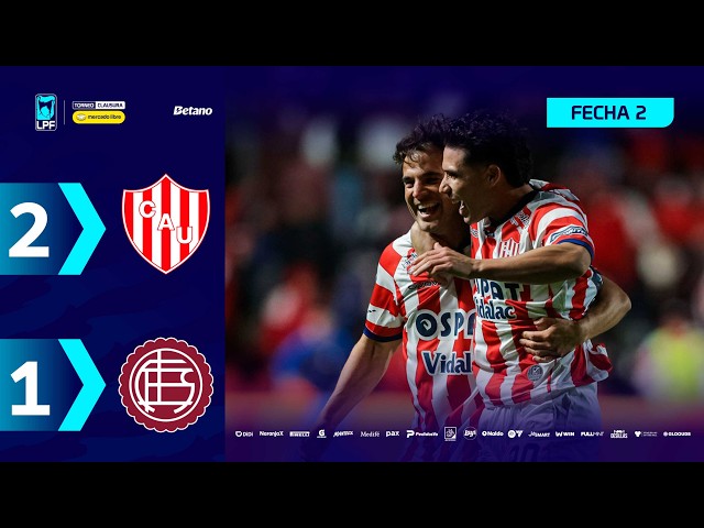 UNIÓN 2 - 1 LANÚS | Resumen del partido | #TorneoMercadoLibre Clausura 2026 🏆