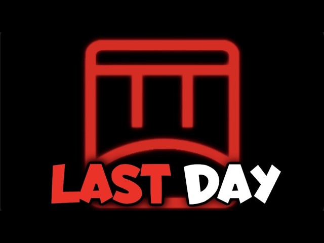 Rec Room's LAST DAY. (REC ROOM SHUT DOWN)