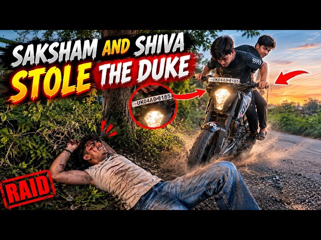 Shiva and Saksham stole a Duke 200 😨|| Kawa H2R