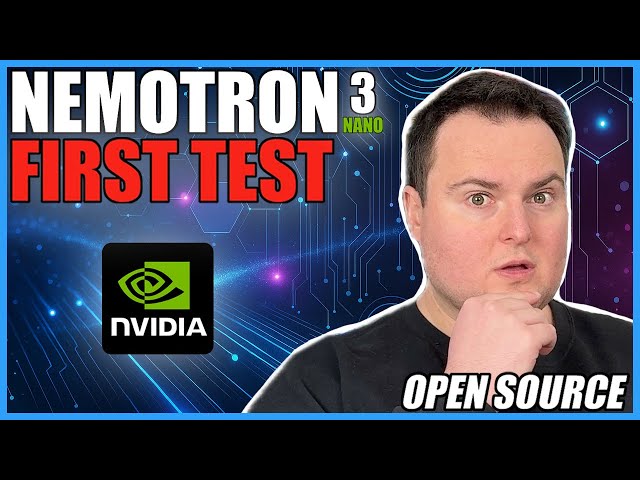 NVIDIA Nemotron 3 Nano First Look & Testing – A VERY Smart Model!