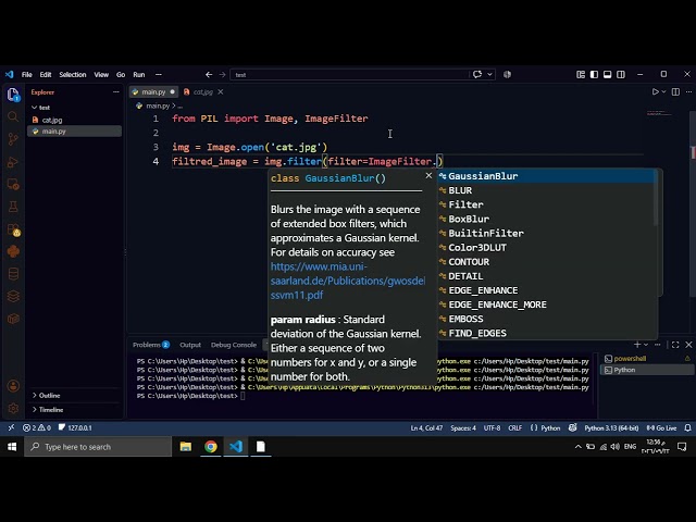 How To Make Blur Filter On Image Using Python and Pillow