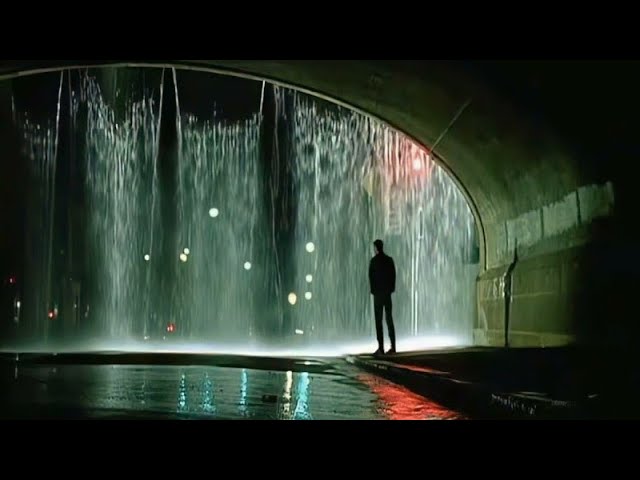 Relaxing Sleep Ambience | The Matrix | Rain & Thunder 10 hours