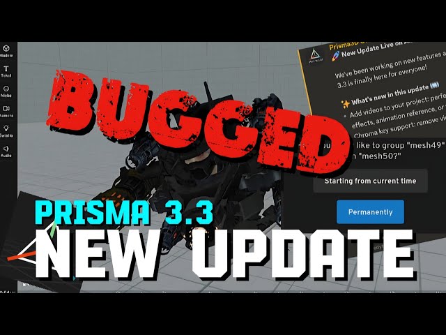 NEW PRISMA 3D UPDATE 3.3 (BUGGED)