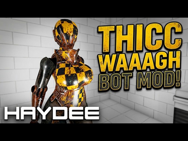 Waaagh Bot (Warhammer 40,000) Outfit Mod by TheGamerBay | Haydee | Cube Selection Course, Hardcore