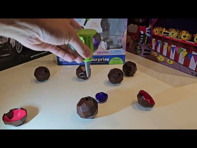 Learning Resources Rock 'n Gem Surprise, Sorting, Matching & Counting Skills Activity Set