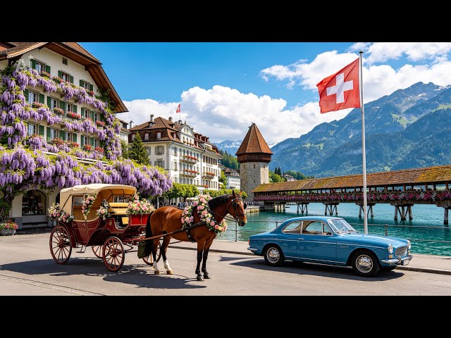 Switzerland Countryside Road Trip With Amazing Mountain View🚘 Scenic Swiss View🇨🇭