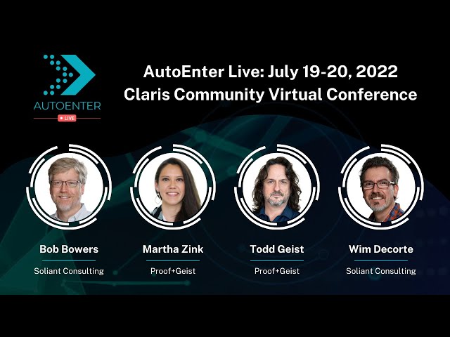 Day 2 Opening Session: Live Coding with Todd & Wim | AutoEnter Live 2022