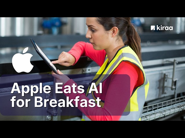 Apple Eats AI for Breakfast