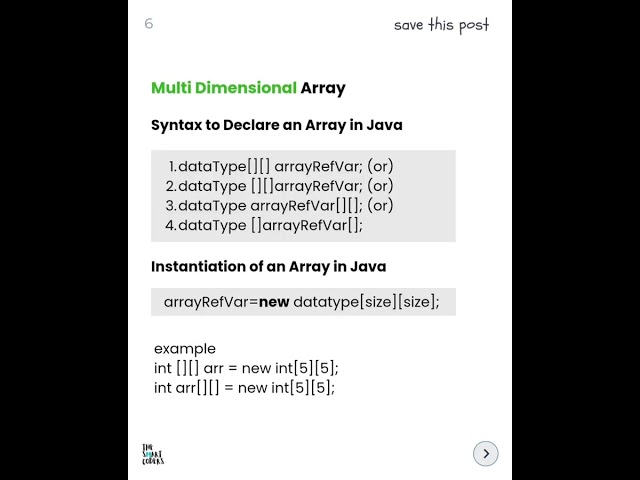 #35 Core Java - Java Array - Single Dimensional, Multi Dimensional