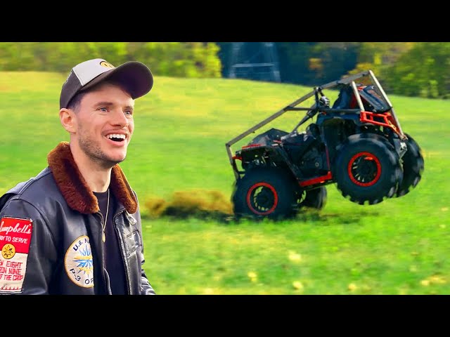 My Remote Controlled Fourwheeler is Insane
