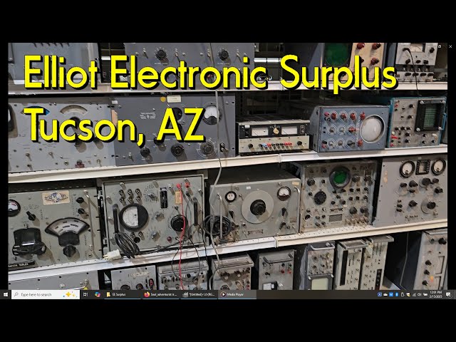 A Visit To Elliot Electronic Surplus in Tucson: Amazing! #electronics #maker #surplus