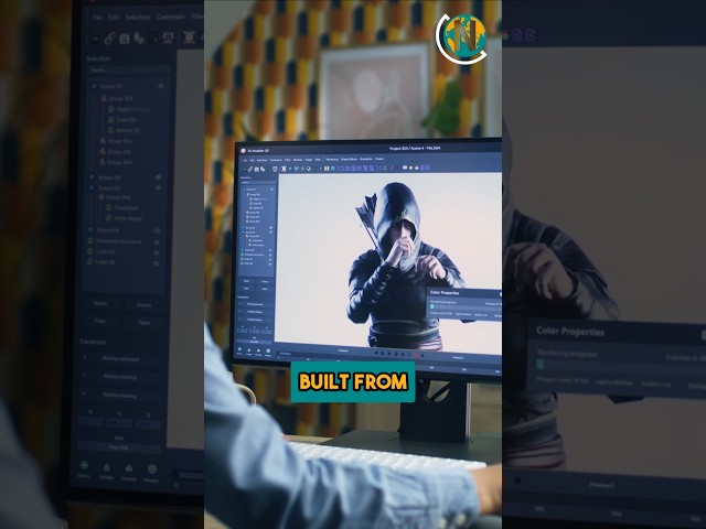 Video Games Are Made Of 3D Math! 🎮🧠 #math #videogames #shorts