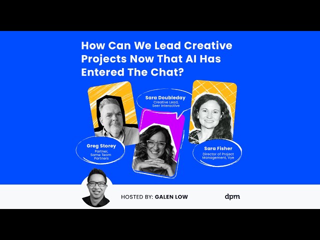 How Can We Lead Creative Projects Now That AI Has Entered The Chat