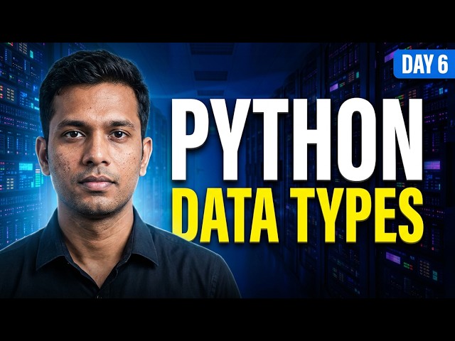Day6-Python Data Types Explained | Beginner-Friendly Tutorial