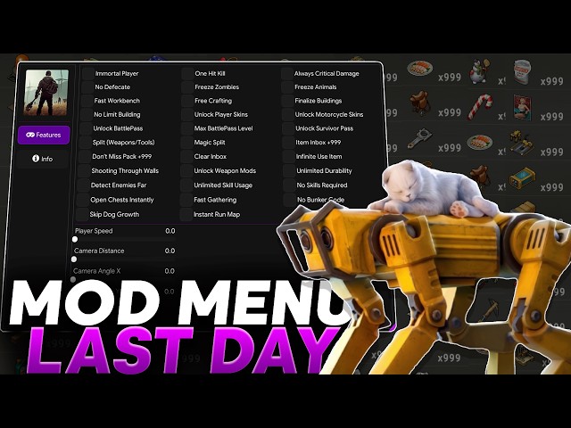 [NEW] MOD MENU 1.51.6 | LAST DAY ON EARTH: SURVIVAL INVENTORY CONTROLLER MAGIC SPLIT ITEMS