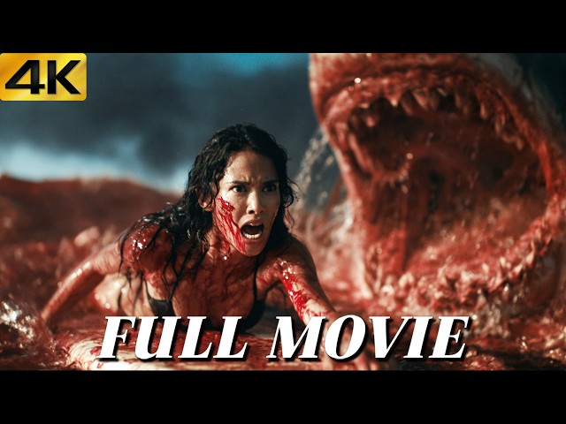 2026 Brutal Action: Bloodthirsty Sharks Strike Again! Beauty Trapped in Time Loop Fighting to Escape