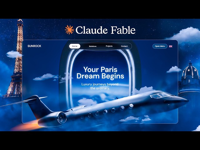 I Challenged Claude Fable 5 to Build a $10,000 Animated Website… And This Happens…