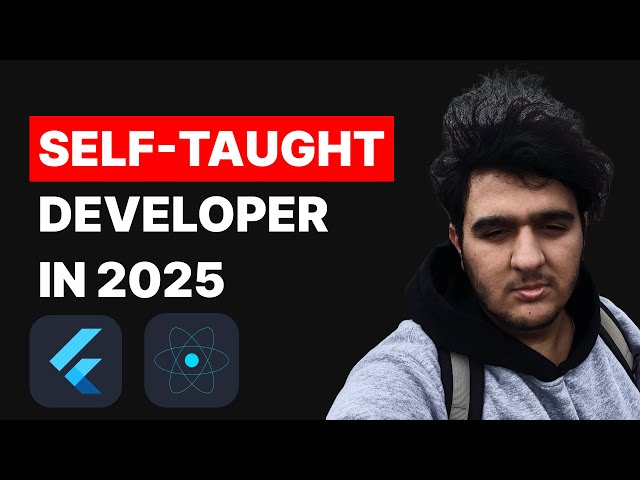 How I Became a Self-Taught Developer in 2025 (My Journey to Flutter)
