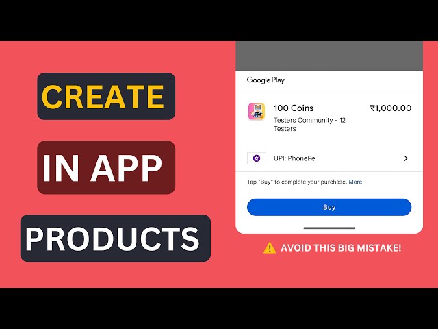 How to Create In-App Products in Google Play Console [2025]