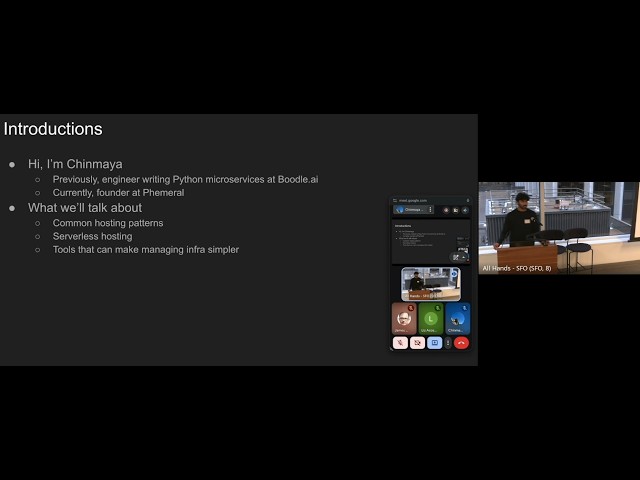 Chinmaya Joshi   Simplified Python Hosting   SF Python June 2026