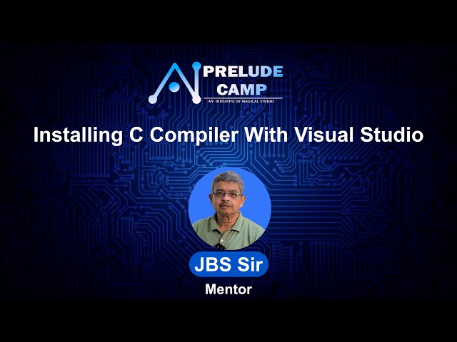 Installing C Compiler with Visual Studio | Mastering C from Zero! @PreludeCamp