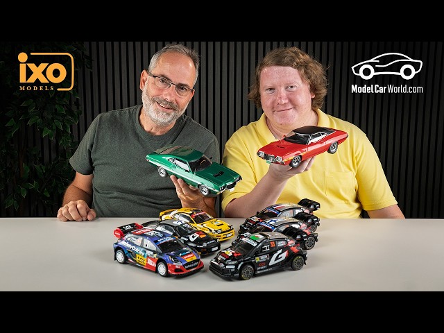Vom WRC-Biest bis zum Filmfahrzeug: Neue IXO Modellautos in 1:18! | Ford & Toyota
