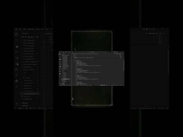 Gym Website Using HTML CSS JavaScript | Frontend Website Project
