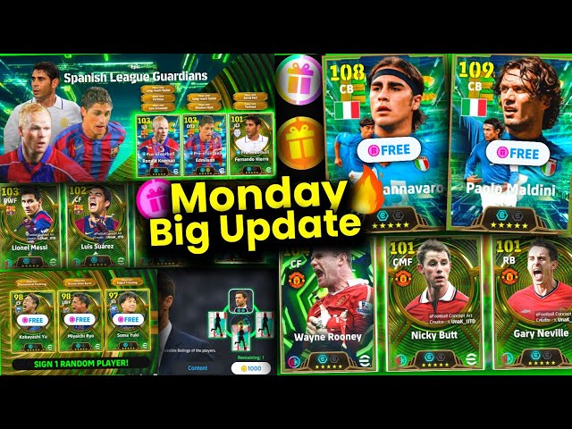 eFootball™ 2027 Big Update 🤯 | Monday Free Epics | Free Coins | Manager Pack In eFootball 2027 🤯
