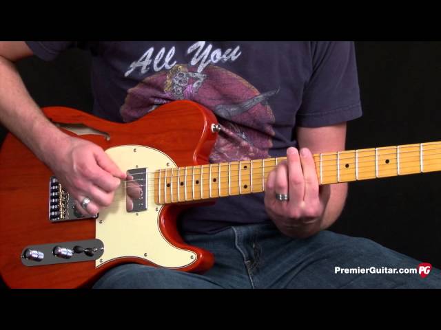 Review Demo - G&L Tribute ASAT Classic Bluesboy Semi-Hollow