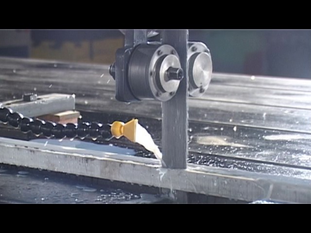 Indotech Vertical Plate saw Machine | Precision Metal Plate Cutting