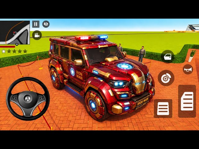 🤑Indian Thift Auto Simulator🤩Indian Showroom Purchase😲Modified Giant Iron man Transformer🥳Car Game