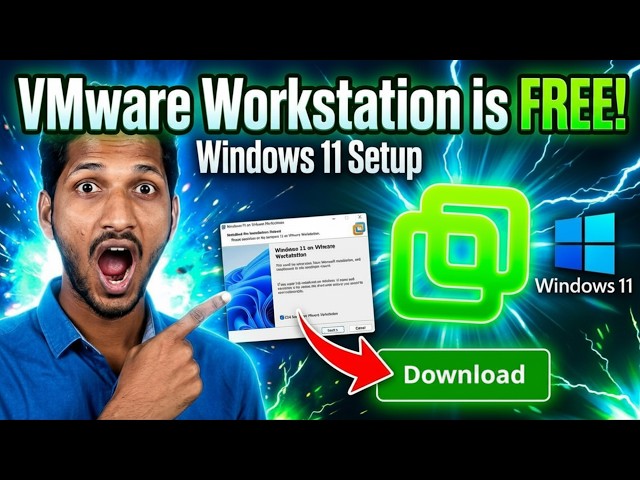 VMware Workstation Pro Download & Installation Guide for Beginners (2026) | vNetesIT | Tamil