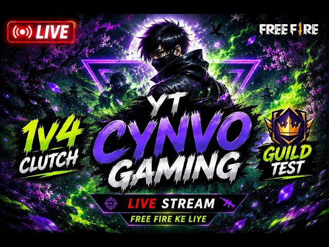 GO FOR 10K 🚀 GUILD TAST 1V4 ☠️ AND UID CHECK AND FRIEND REQUEST SENT ❤️