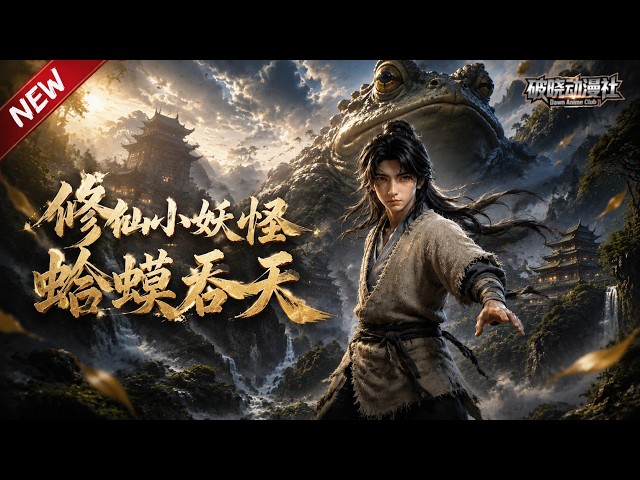 MULTISUB📢新番上线《修仙小妖怪蛤蟆吞天》#最新漫剧 #漫剧合集 #一口气看完 #动漫 #anime #AI漫剧 #破晓动漫社