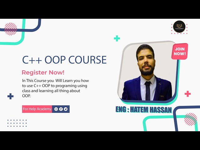 C++ OOP Course - Friend Function && Friend Class
