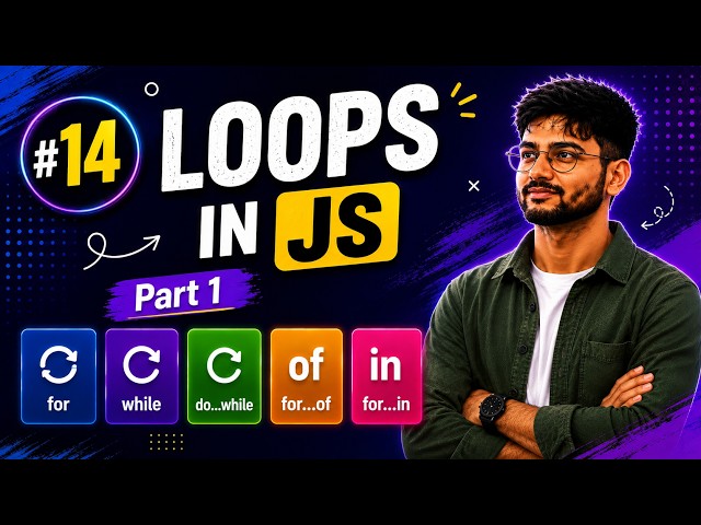 Loops in JavaScript for Beginners | JavaScript Loops Explained | Part 1