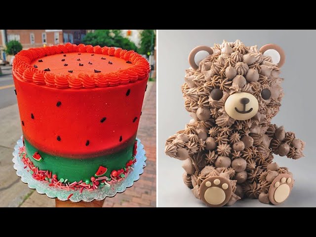 Amazing Cake Decorating Ideas | 10 Beautiful Cake Decorating Tutorials | Tasty Plus World