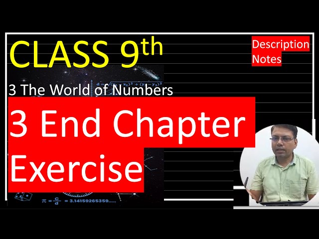 Class 9 Mathematics Manjari Ch 3 End Chapter Exercise Full