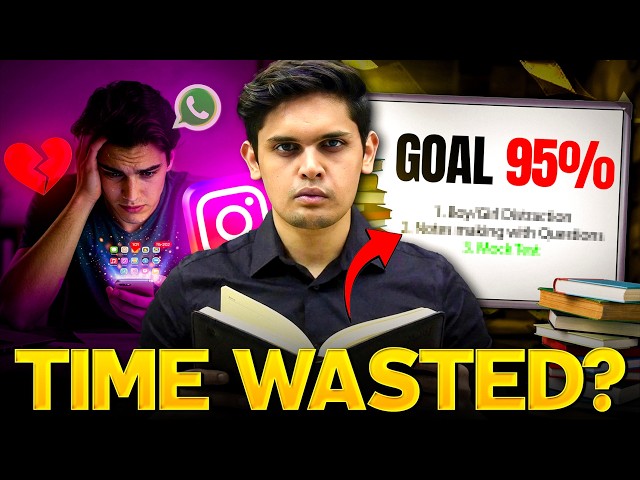 Stop Wasting your Time🔥| Ultimate Time Management Hack| Class 9th & 10th | Prashant Kirad