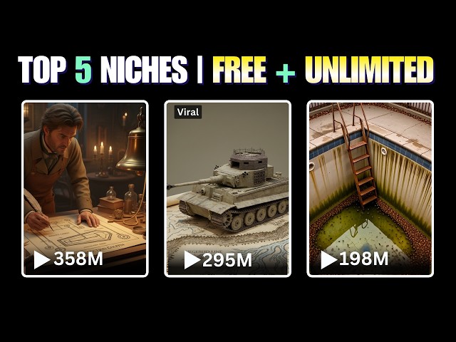 100% FREE Tools | The BEST 5 Viral AI Niches You Can Start in 2026