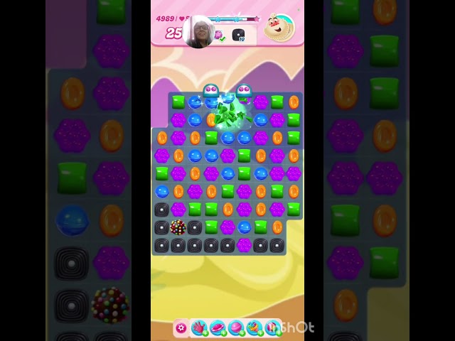 This level of Candy Crush Saga is so tough! Did I win?