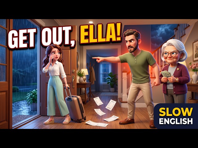 My mother was kicked out of the house?😱| Slow English (Level A2) |