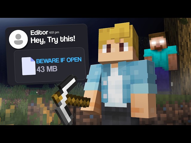My Editor Tried to Traumatize Me With Minecraft Mods...