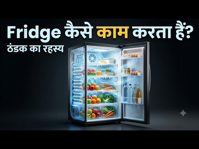 Fridge के अंदर क्या होता है? 😱 | Cooling System Explained | science explained | machine working