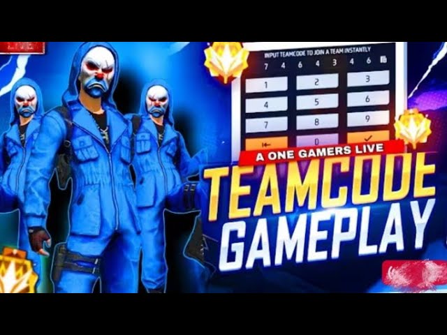 VIKASH GAMING YT 777 is live!free fire teem code gameplay ✅